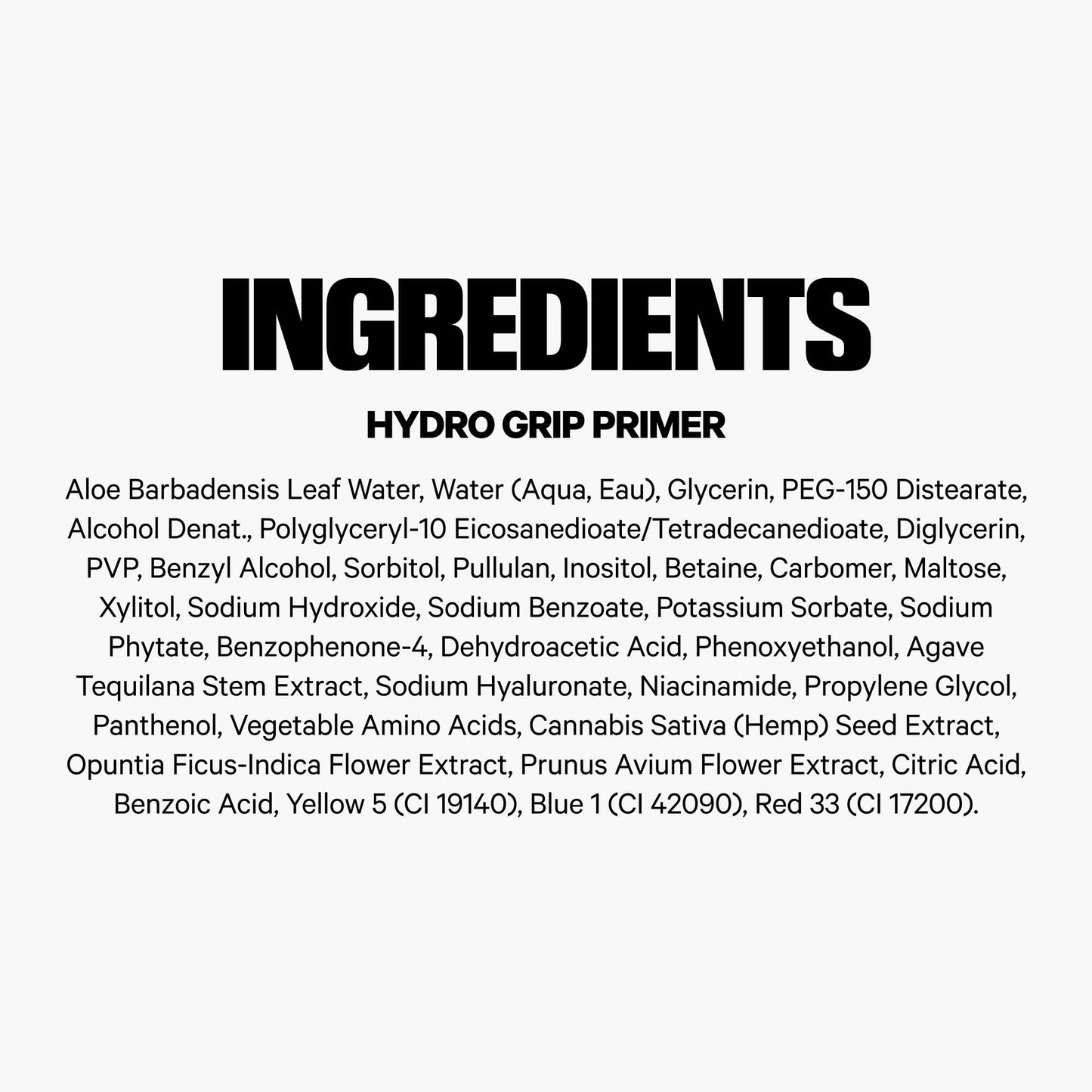 Milk Makeup Hydro Grip Primer with Hyaluronic Acid + Niacinamide – Hydrating Face Primer Grips Makeup for Up to 12 Hours – Silicone-Free, Lightweight Gel with Dewy Finish – 1.52 oz