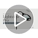 Magnifying Floor Lamp with Bright LED Light - 3 Diopter Black Gooseneck Reading & Work Light
