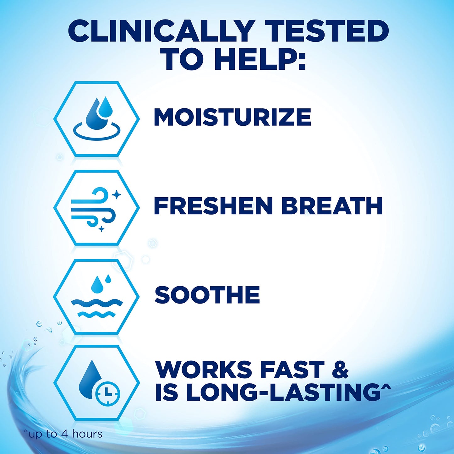 Biotene Oral Balance Moisturizing Gel, Alcohol Free Gel and Dry Mouth Gel, Flavor Free, 1.5 Oz