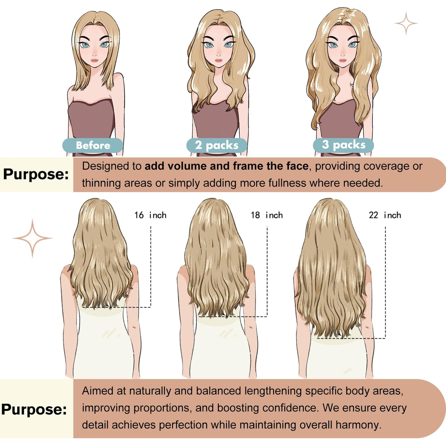 Full Shine 22 Inch Human Hair Weft Sew In Hair Extensions Real Human Hair Hand Tied Hair Extensions Straight Remy Hair For Women Color Ash Blonde Highlight Bleach Blonde Bundles Human Hair 60G