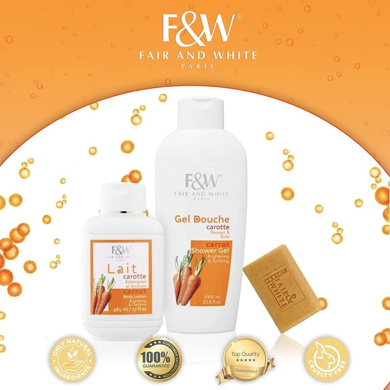 Carrot Tonifying Body Wash 1000ml – Hydrating Brightening Cleanser