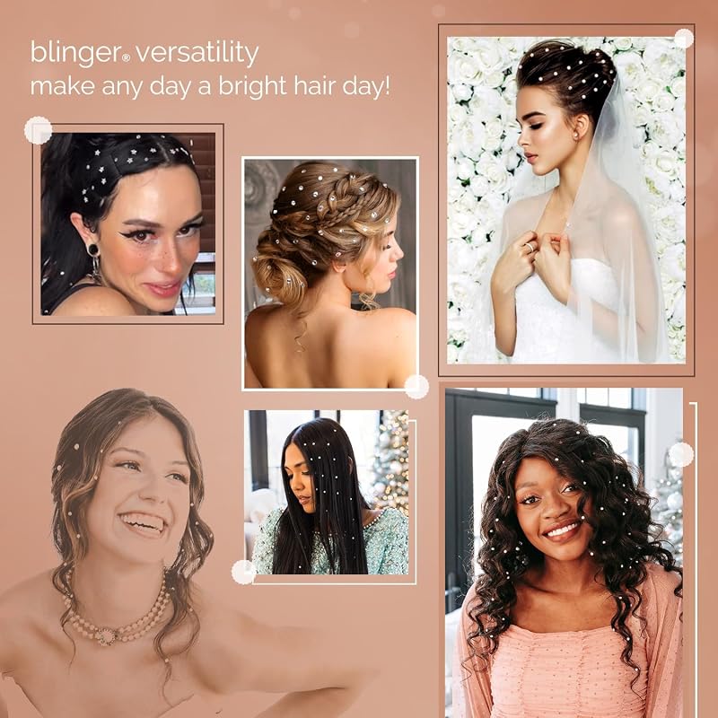 blinger Shimmer Collection Refill Pack - Crystal Stars 5 mm (Variation: Crystal Stars + 5 mm)