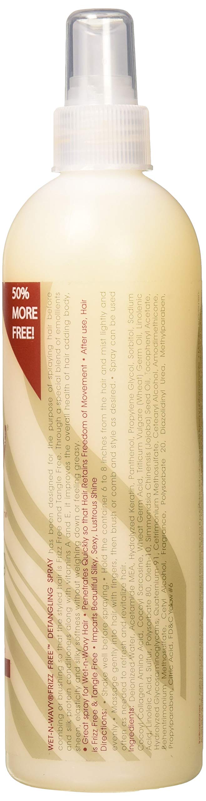 Wet N Wavy Detangiling Spray Bonus, 12 Ounce