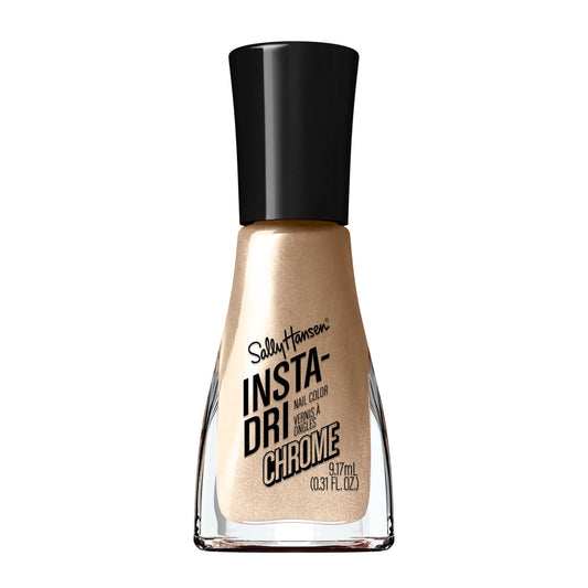 Sally Hansen Insta-Dri, Lustrous Gold, Quick Dry, Long Lasting, Opaque, Metallic Gold Nail Polish