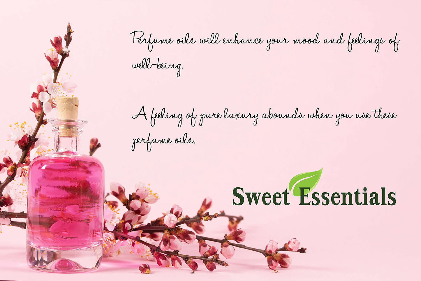 Sweet Essentials BACCARAT ROUGE-540 - (MFK Type), Fragrance - Perfume Oil, Made with Organic Oils, 2oz, Spray on Perfume Hair & Body Oil - Alcohol, Silicone & Preservative Free