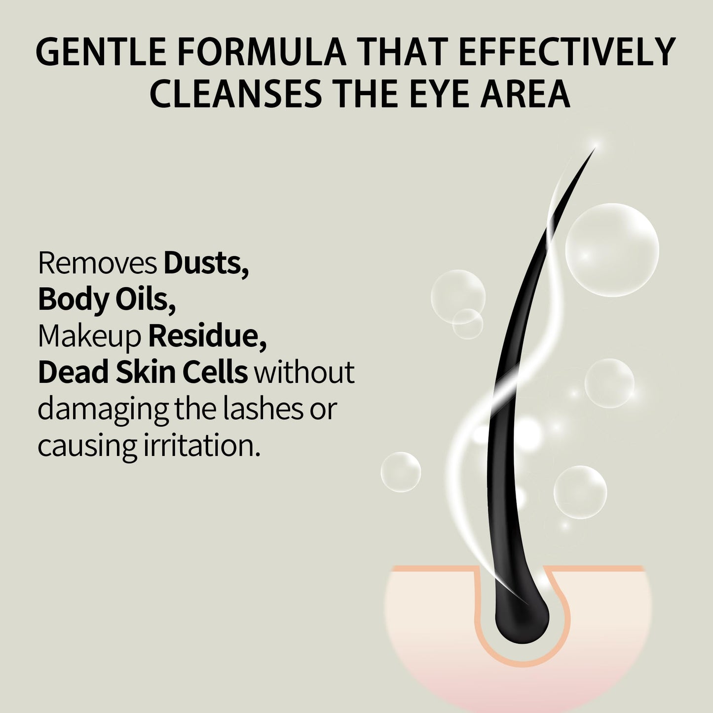 600ml Lash Shampoo Bulk, Eyelash Extensions Cleanser for Extensions, Safe Makeup Remover, Non-irritating or Burning Formula Eyelid Foaming Cleanser for Professional Salon and Home Use (Classic Charm)