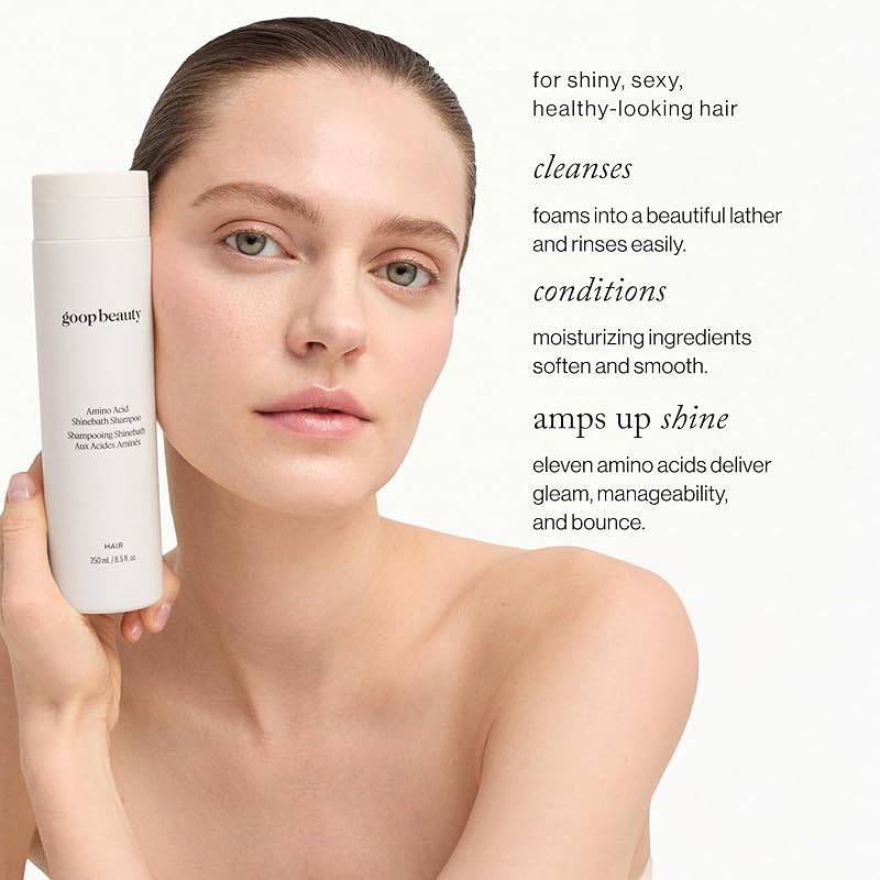 Amino Acid Shinebath Shampoo & Conditioner Set – Hydrating, Sulfate-Free 8.5 fl oz Each