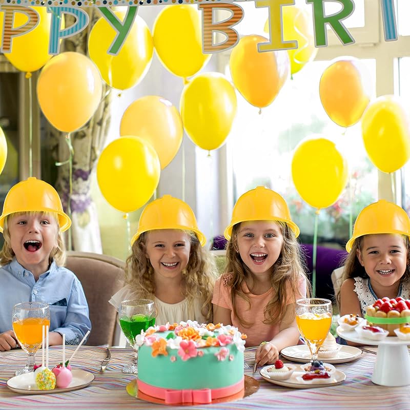 Variation of THIS listing: 200 Pcs Yellow Kids Construction Hats Party Bulk