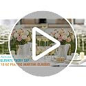 100 Pcs Disposable Plastic Martini Glasses 10oz Ribbed Shatterproof Set - AstrivixDD