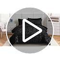 Nesker King Comforter Set with Sheets - Leopard Print 7-Piece Bedding