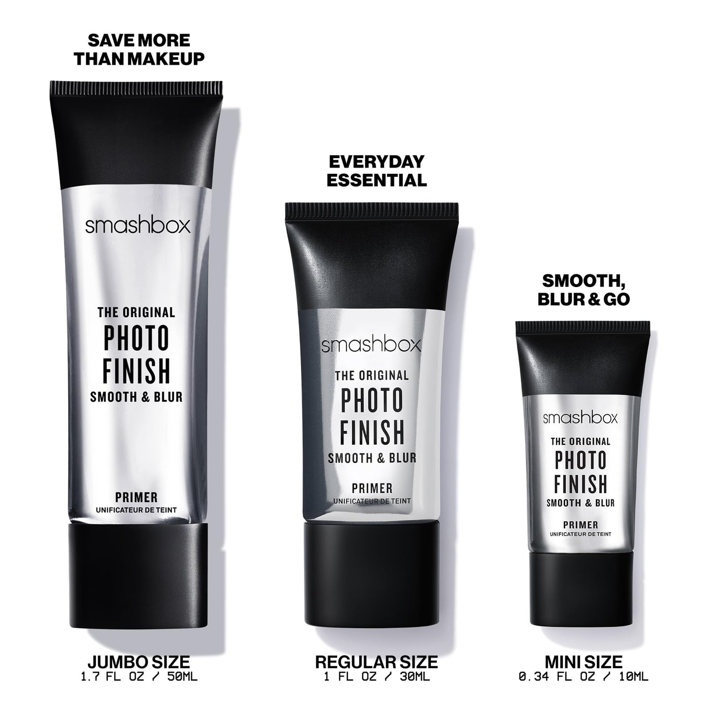 Smashbox The Original Photo Finish Smooth & Blur Makeup Primer | Vitamin E + Oil Free, 1 Fl Oz