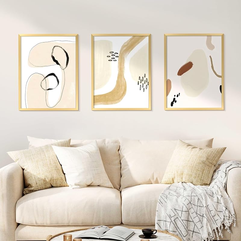 Upsimples 18x24 Picture Frames Set of 5, Gold - Gallery Wall