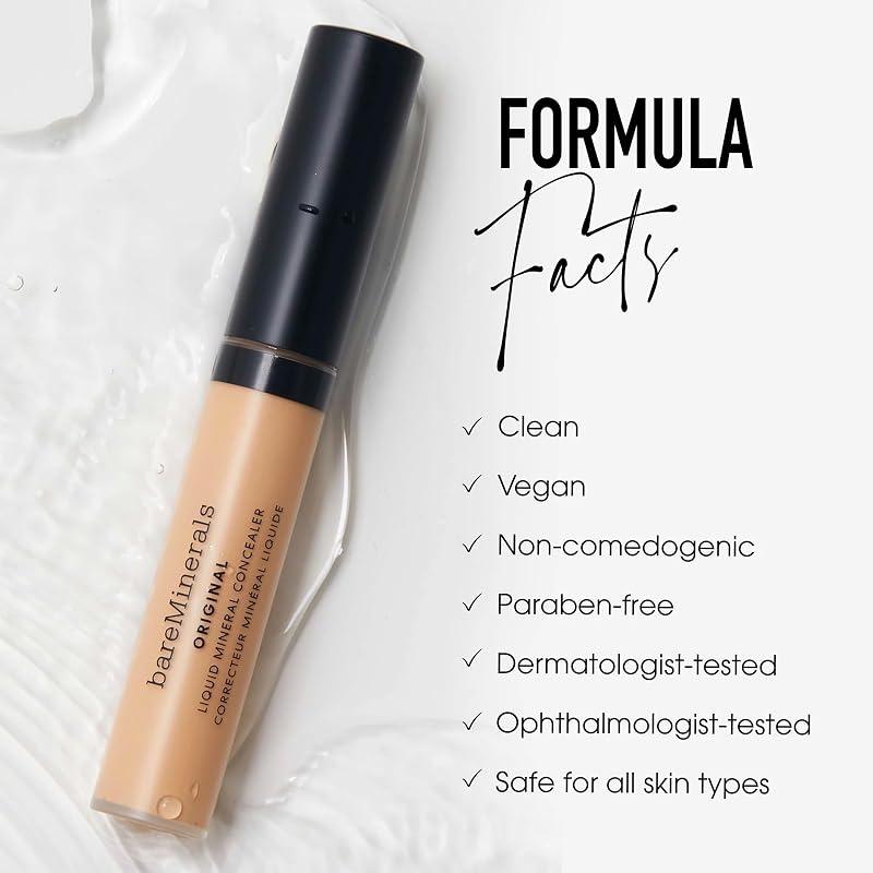 bareMinerals Original Liquid Concealer 0.20 oz — AG Light/Medium 2.5N+0.2 Fl Oz