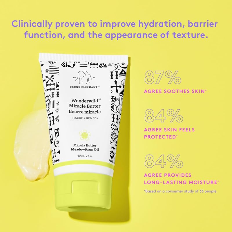 Wonderwild Miracle Butter 2 Fl Oz – Ultra-Luxe Skin Salve, Fragrance-Free, Clean Clinical Skincare