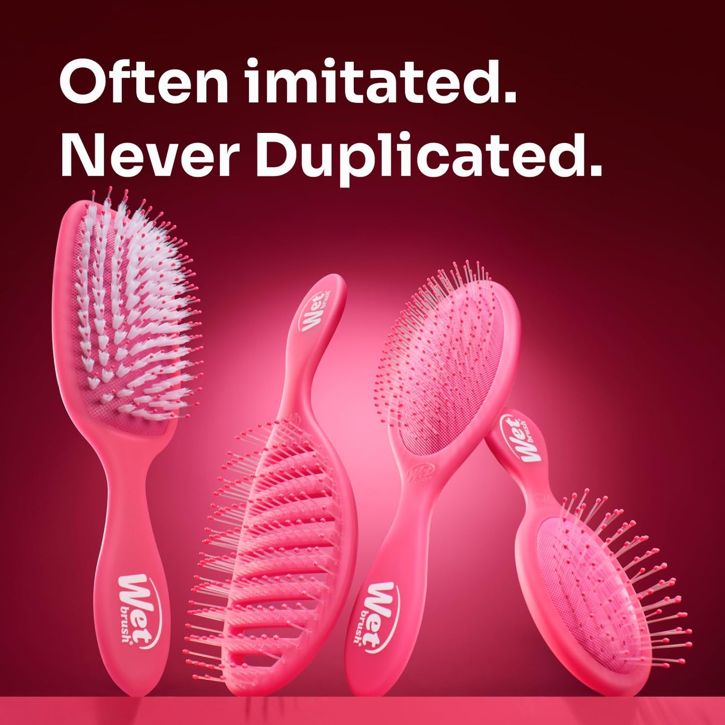 Wet Brush Original Detangler Brush - Metallic Marble, Onyx - All Hair Types - Ultra-Soft IntelliFlex Bristles Glide Through Tangles with Ease - Pain-Free Comb for Men, Women, Boys and Girls