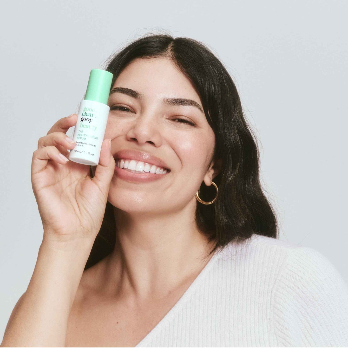 good.clean.goop beauty The Healthy Aging Serum | Facial Serum with Tranexamic Acid, Shikimic Acid & Goji Berry Oil | Serum to Help Smooth Wrinkles and Fine Lines | Anti-Aging Serum | Vegan | 1 Fl oz