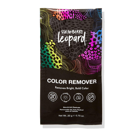 Strawberry Leopard Hair Color Remover, All Hair Types & Textures, Vegan, AmmoniaFree, ParabenFree CrueltyFree, .7 Oz