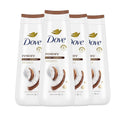 Dove Restoring Coconut & Cocoa Butter Body Wash - 4 Count