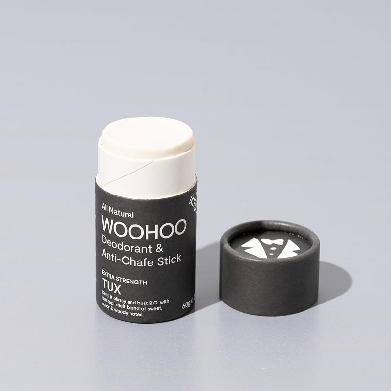 All-Natural Deodorant Paste - Extra Strength 2.1 oz Eco Tube (Tux Fragrance)