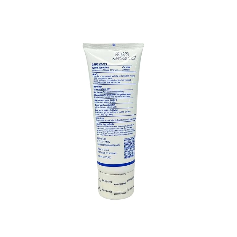 Nufree Fin - Noncomedogenic Aftercare for Hair Removal, Antiseptic Skin Treatment
