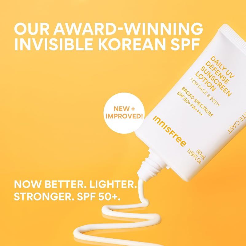 Daily UV Defense Sunscreen SPF 50+ PA++++ – 3.38 Fl Oz (Pack of 1) — Korean Face Sunscreen