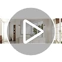 KOCUUY Frameless Shatterproof Bathroom Mirror 30x30 Inches, Unframed Square Wall Mirror for Bedroom & Entryway