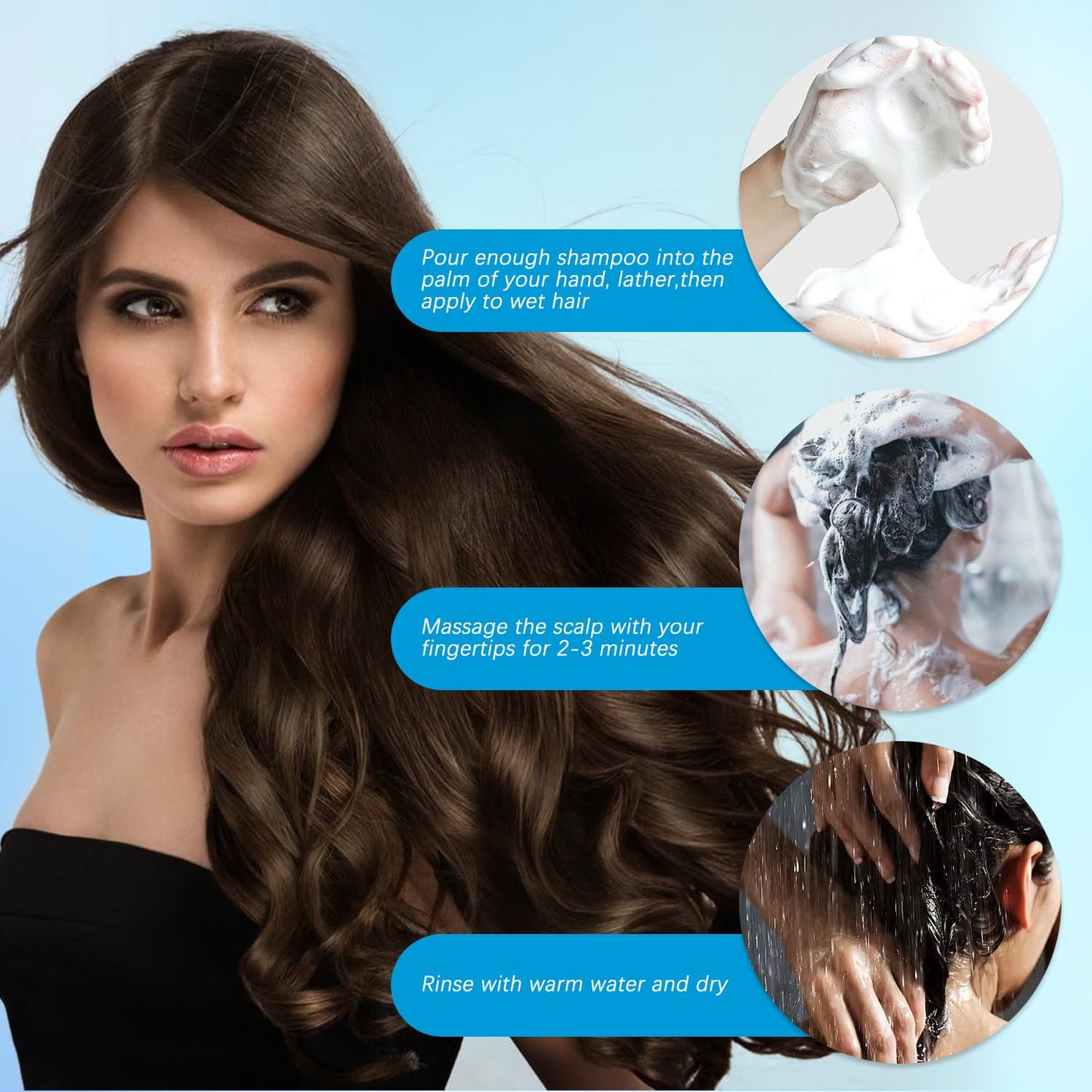 Nipori Shampoo,Nipori Oil Control Refreshing Anti-Dandruff Cleansing Shampoo,Anti Hair Loss for Men and Women