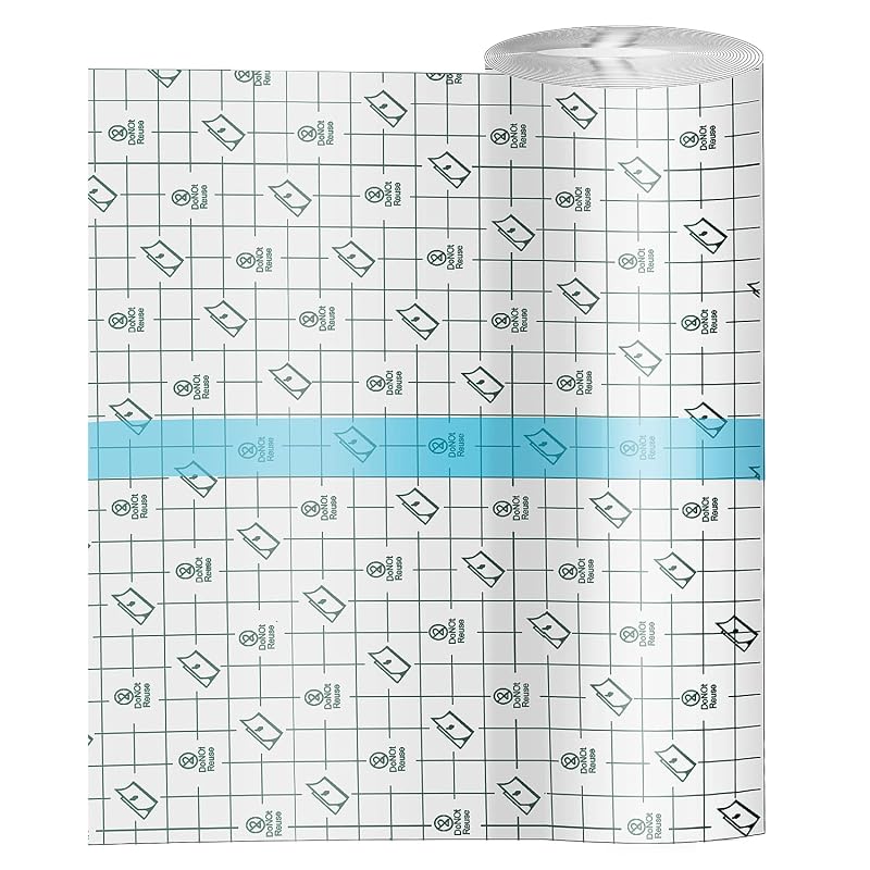 Tattoo Aftercare Waterproof Bandage 7.87 in x 10.9 yd Roll - Second Skin Wound Healing