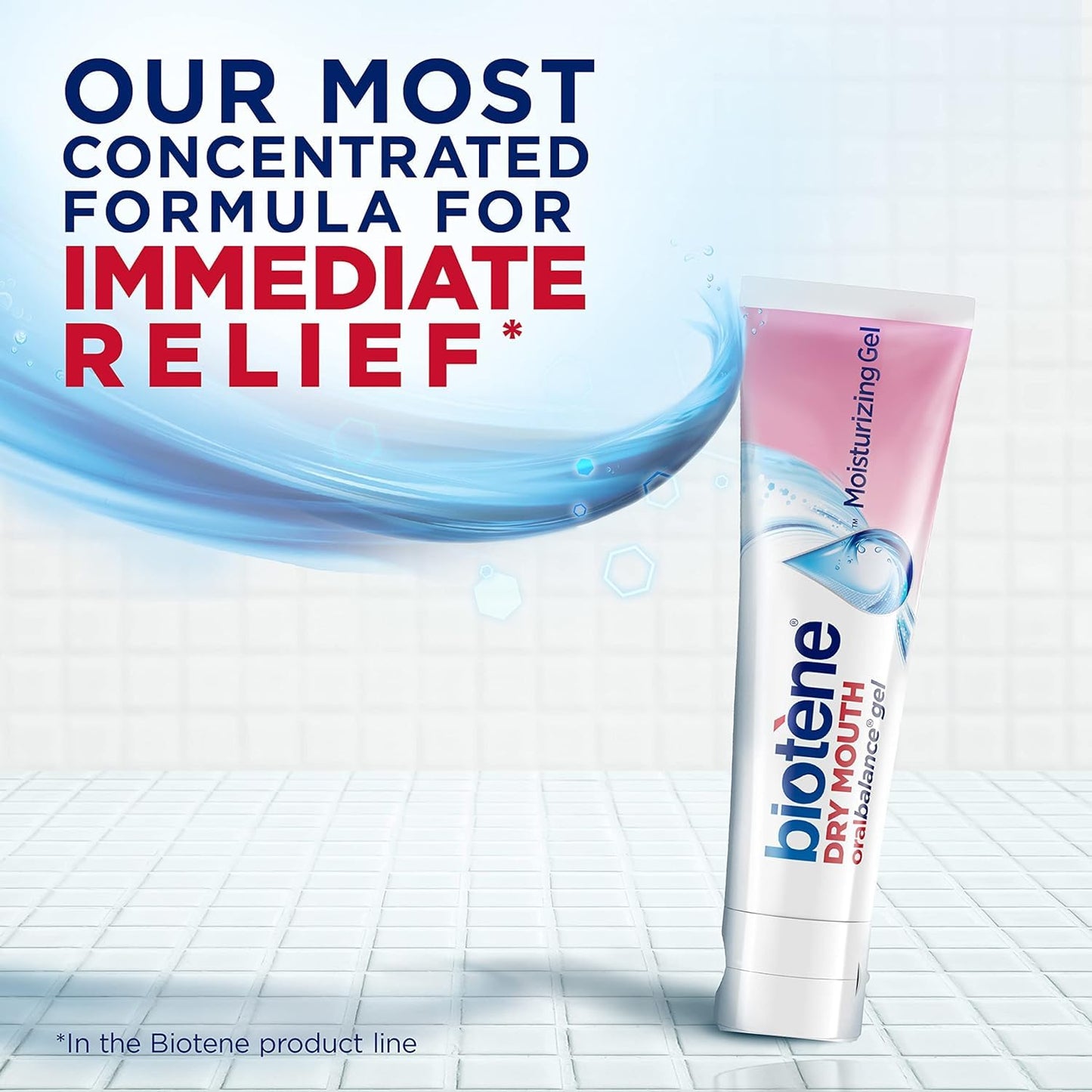 biotene Oralbalance Dry Mouth Moisturizer Gel 1.50 oz (Pack of 6)