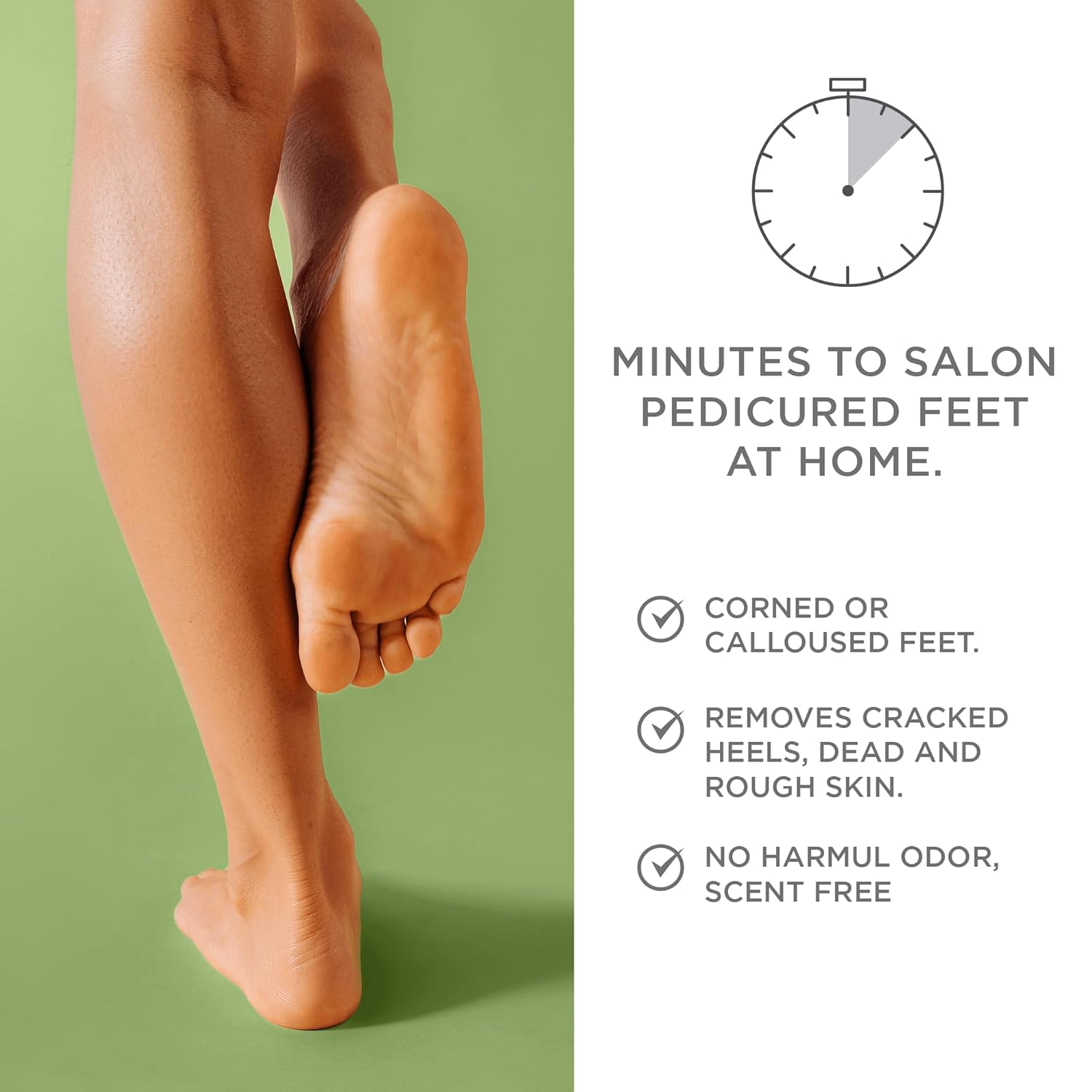 Lee Beauty Professional Callus Remover for Feet - Original, Powerful Formulation - Extra Strength Gel, Home Pedicure Foot Spa Results - Cracked & Dead Dry Skin Supplies - 8 Oz