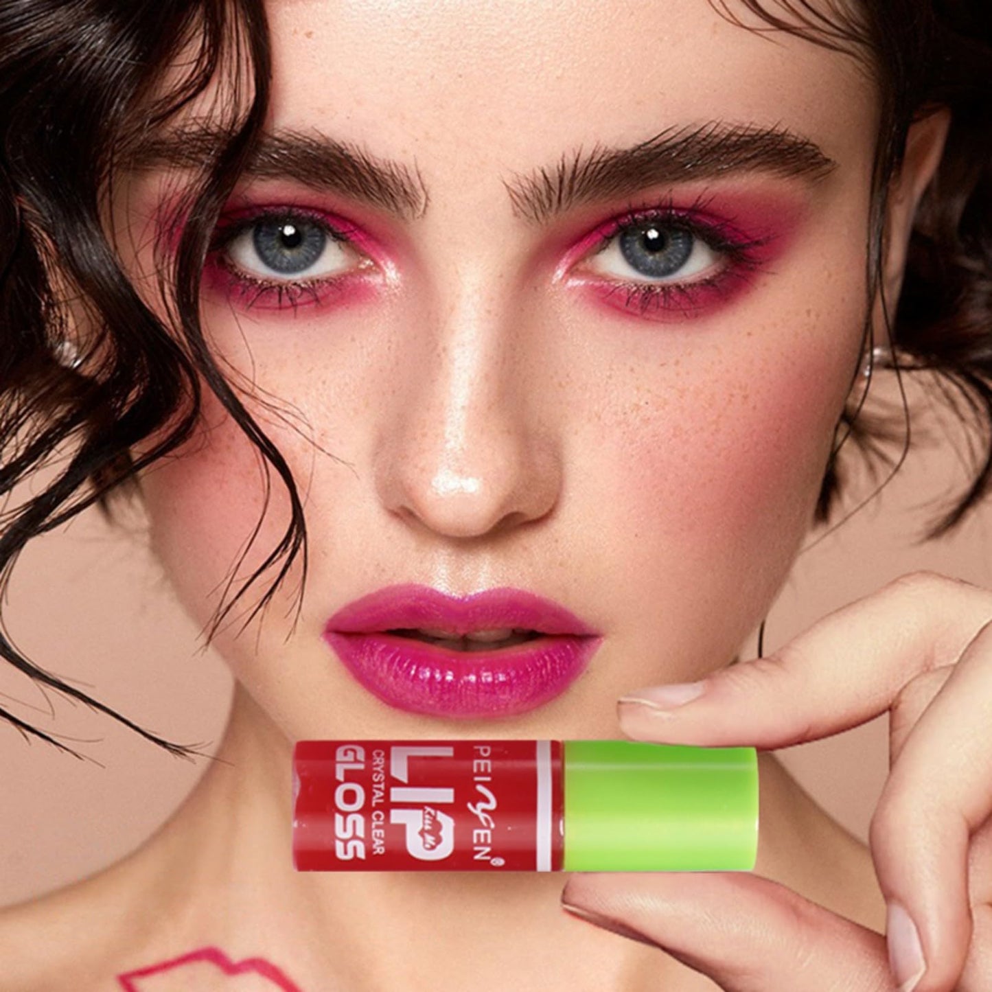 MooGlamor 6 Pcs Colorful Fat Lip Oil Hydrating Lip Gloss Set with Long-lasting and Moisturizing Glass Water Lip Stain for Lip Care and Makeup