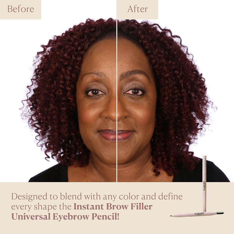 Nakery Instant Brow Filler Universal Eyebrow Pencil (Duo) – Variation: Universal