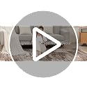 Brown 8x10 Washable Abstract Area Rug for Living Room with Non-Slip Backing