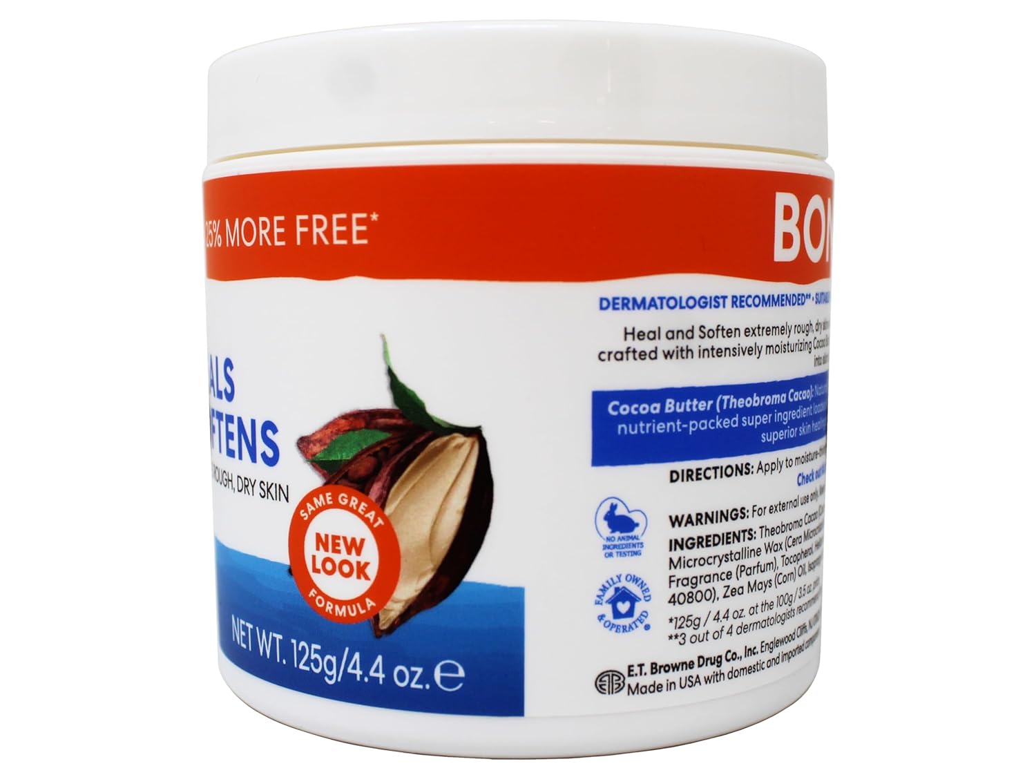 Palmer's Cocoa Butter Body Moisturizer with Vitamin E - 4.4 oz Jar, 2 Pack for Dry Skin Relief & Skin Toning