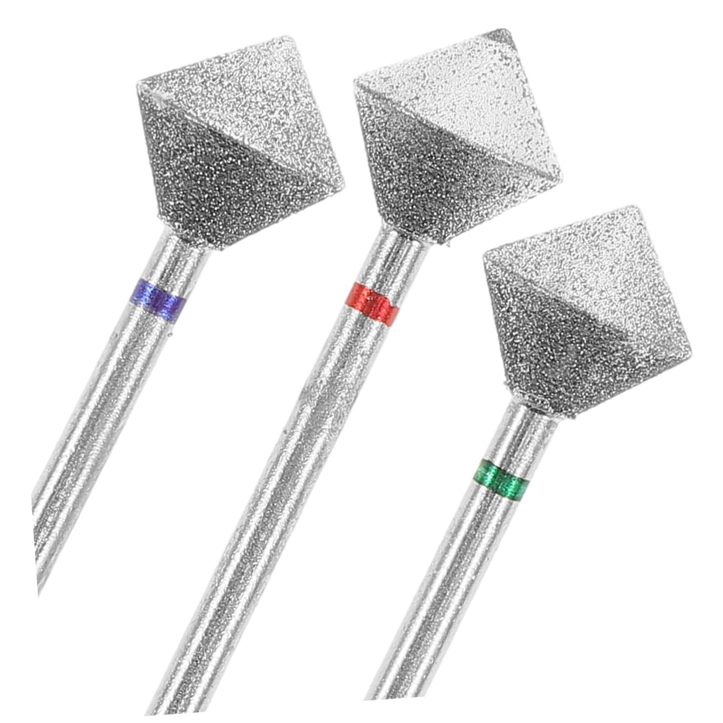 SAFIGLE Nail Art Polishing Drill Bits Set 3pcs Nail Grinding Head Tools Manicure Grinding Tool