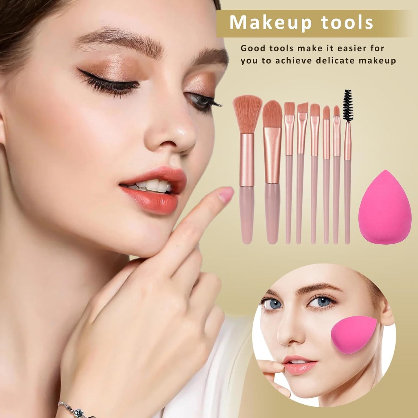 Teen Makeup Kit - Complete Set for Girls | Eyeshadow, Lip Gloss & More | Perfect Christmas Gift