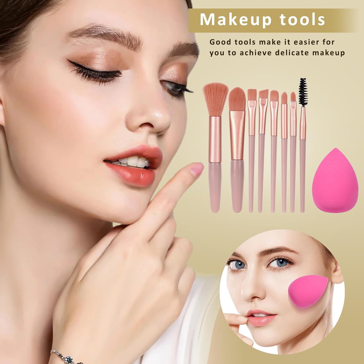 Teen Makeup Kit - Complete Set for Girls | Eyeshadow, Lip Gloss & More | Perfect Christmas Gift