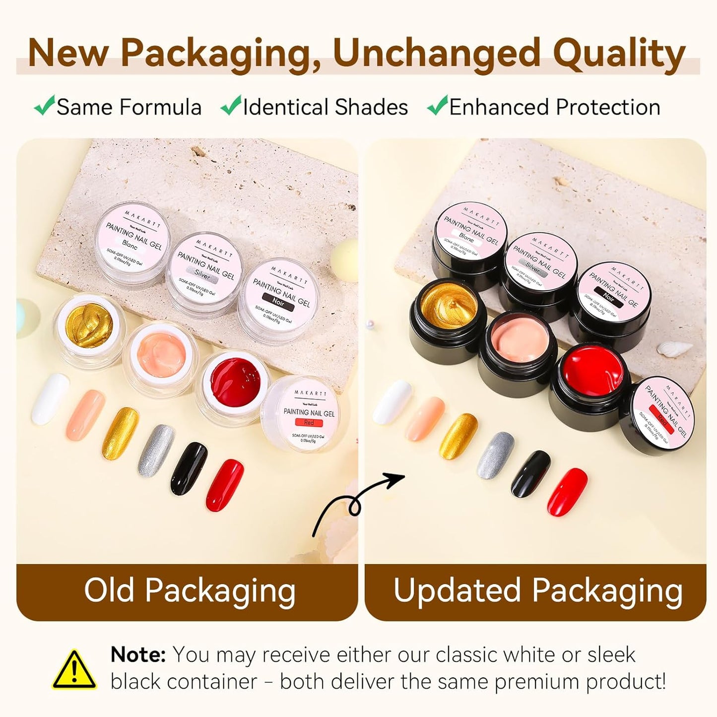 Ombre Gel Nail Polish Kit - 6 Colors for Gradient Blush Effect | Upgrade Pat Painting Gel with Sponge & Brush for Winter Manicure