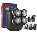 FlexSeries Pro Head & Body Electric Shaver for Men - IPX7 Wet Dry, 5-Attachment Kit