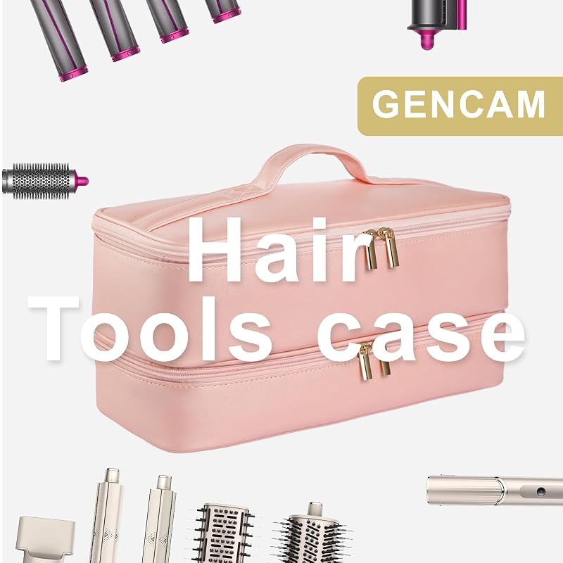 Double-Layer Carrying Case for Shark Flexstyle Rose Pink