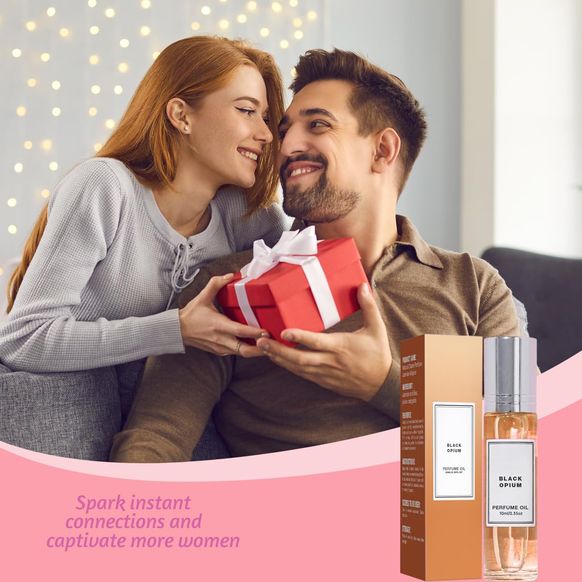 LIUKLEU Pheromone Perfume Collection,Roll On Pheromone Perfume,Pheromones Perfumes for Women,Long-Lasting Portable,Enhanced Scents (3PACK-D)