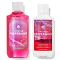 Twisted Peppermint Bath & Body Works Gift Set: 10 oz Shower Gel + 8 oz Lotion