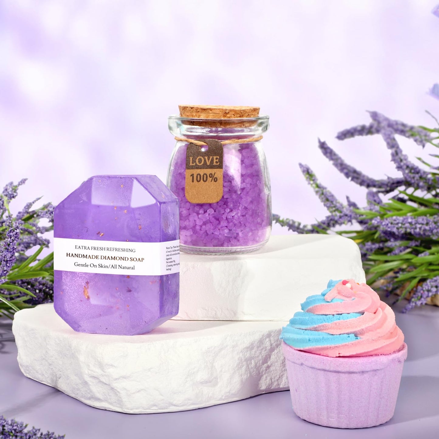 Birthday Gifts Set for Women,Spa Gift Baskets for women Self Care Gifts Unique Happy Birthday Set for Mom Sister Coworker Bestie Relaxing Gifts Box for Women Birthday , Valentine's Day