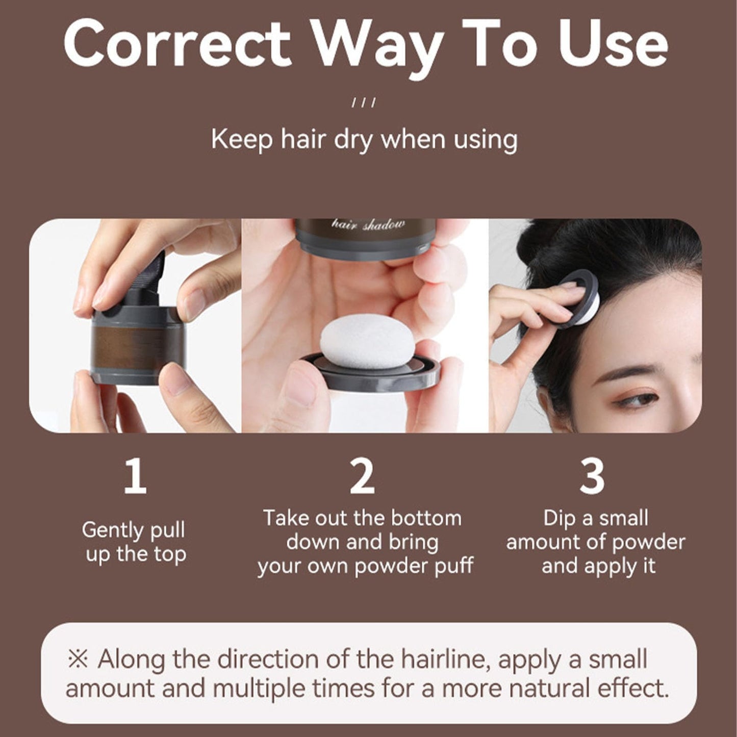 Nivaro Polvo Capilar, Nivaro Polvo Densificador Instantáneo, Nivaro Hair Cover up Powder, Instant Hair Powder, Instant Volume & Scalp Coverage for Thinning Hair (#03 White, Unisex)