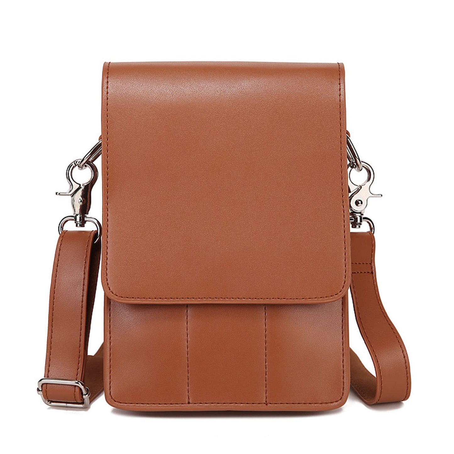 Psdndeww Portable PU Leather Scissors Bag with Strap Hair Stylist Pocket Hairdressing Tool Pouch for Hairdressers