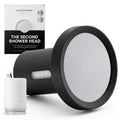 Filtered Shower Head for Hard Water – Vitamin C Infusion, 128 Micro-Holes, NSF Certified – Matte Black (Variation: Pure Silver)