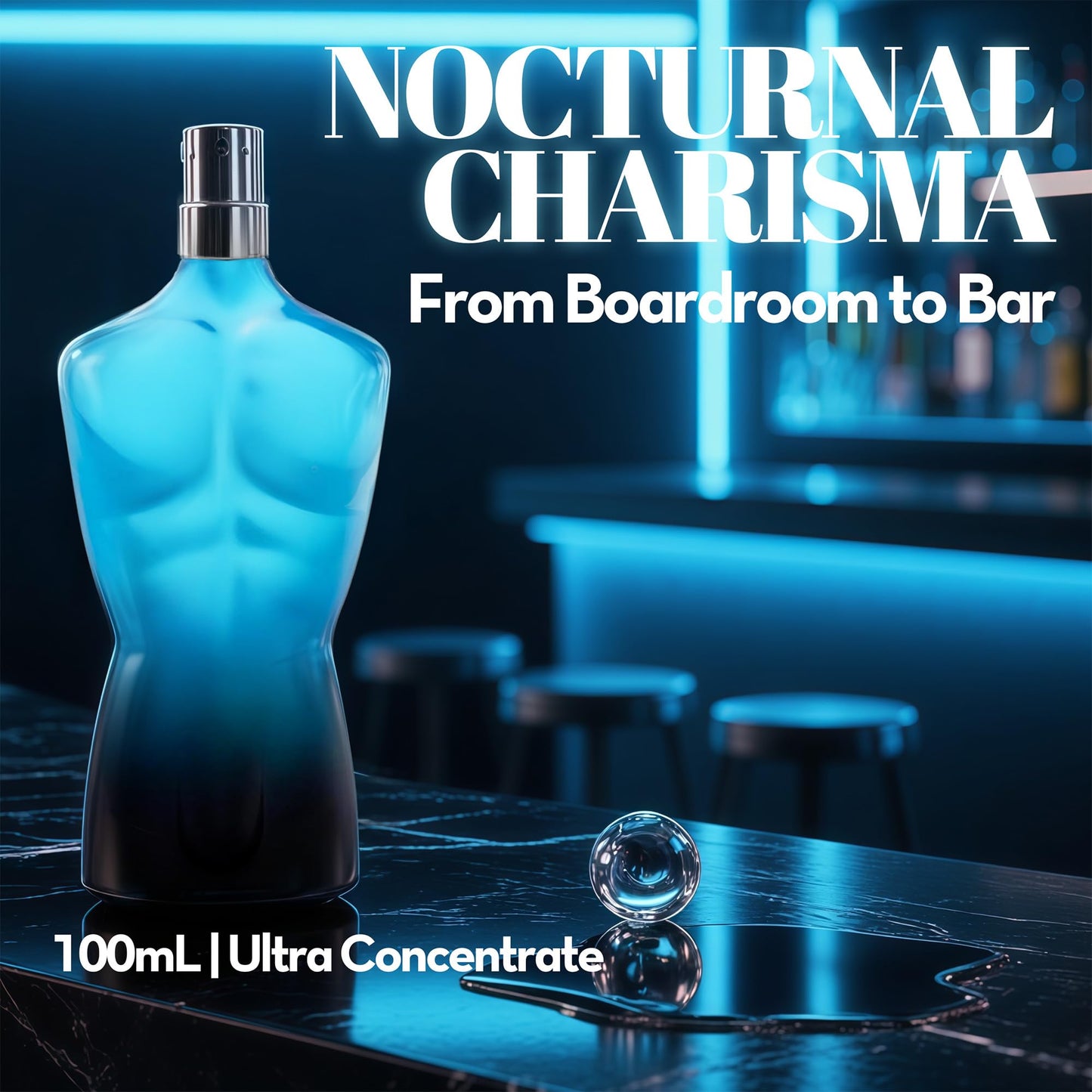 A CENTER Men's Cologne Gift Set Include Valentine Milano,Valentine,Blue for Men Ultra& Valuable Paris - 3.4 Fl Oz Each | Vanilla Bourbon, Leather & Amber Floral Fragrance Eau de Toilette Perfume