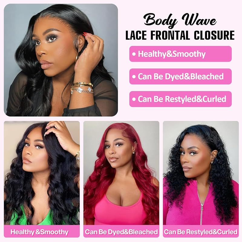 Body Wave Lace Frontal 13x4 HD 150% Density 10 Inch Human Hair Wigs