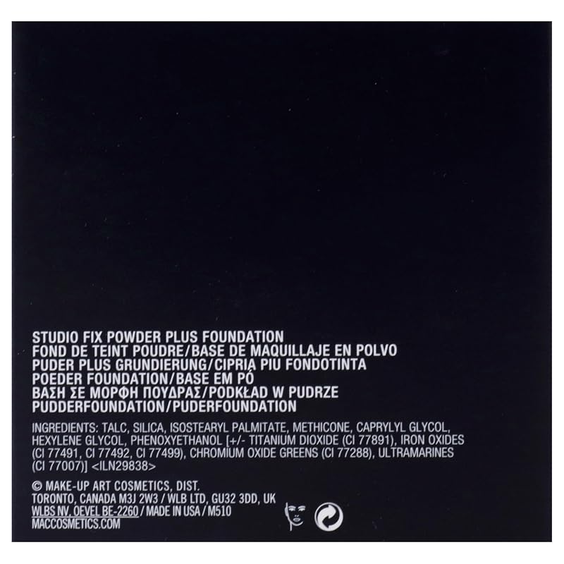 MAC Studio Fix Powder Plus Foundation N5 0.52 oz - Full Coverage Matte