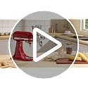 HOZODO Light Gray Grain Mill Attachment for KitchenAid Stand Mixer - All Metal